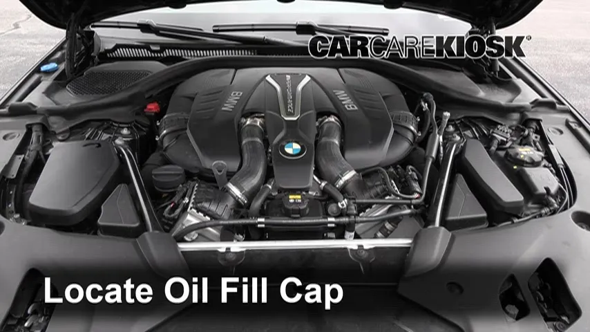 2018 BMW M550i xDrive 4.4L V8 Turbo Aceite